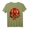 HapKitten Lion King T-Shirt - Scar, Simba, Nala & Hyenas Sunset | Offiziell lizenziertes Disney Fan-Shirt