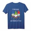 Drei Zwerge Familie Frohe Weihnachten T-Shirt - Lustiges Festtagsdesign für Familie, Paare und Freunde für die Weihnachten 2023