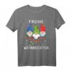 Drei Zwerge Familie Frohe Weihnachten T-Shirt - Lustiges Festtagsdesign für Familie, Paare und Freunde für die Weihnachten 2023
