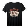 Das Blyat wendet sich! Russisches Poker T-Shirt mit Humor – Geschenkidee für Russlandfans, Männer mit russischen Wurzeln, Vatertag & Weihnachten