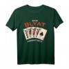 Das Blyat wendet sich! Russisches Poker T-Shirt mit Humor – Geschenkidee für Russlandfans, Männer mit russischen Wurzeln, Vatertag & Weihnachten