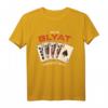 Das Blyat wendet sich! Russisches Poker T-Shirt mit Humor – Geschenkidee für Russlandfans, Männer mit russischen Wurzeln, Vatertag & Weihnachten