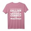 Gallier Weissnix Kannnix Machtnix T-Shirt für Arbeit & Kollegen – Lustiges Geschenk für Weihnachten, Geburtstag, Hochzeit, Nikolaus & Ostern