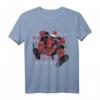 Marvel Deadpool Ugly Weihnachten Sweater Style T-Shirt - Offiziell lizenzierte Marvel Kleidung für Weihnachten