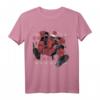 Marvel Deadpool Ugly Weihnachten Sweater Style T-Shirt - Offiziell lizenzierte Marvel Kleidung für Weihnachten