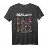Formel 1 2023 Kalender für Rennwagen-Fans - Motorsport T-Shirt für Formel 1 Enthusiasten & Rennstreckenliebhaber