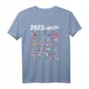 Formel 1 2023 Kalender für Rennwagen-Fans - Motorsport T-Shirt für Formel 1 Enthusiasten & Rennstreckenliebhaber