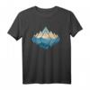 Outdoor Wald Bäume Natur Tiere Berge Landschaft T-Shirt - Vintage Design für Wanderer, Naturschützer & Bushcrafter