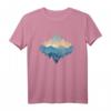 Outdoor Wald Bäume Natur Tiere Berge Landschaft T-Shirt - Vintage Design für Wanderer, Naturschützer & Bushcrafter
