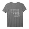 Witziges Glühwein Ein Swei Rei Weihnachts T-Shirt – Lustiges Geschenk für Weihnachten, Weihnachtsmarkt & Firmenfeier