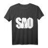 SAO Anime T-Shirt mit 2 gekreuzten Schwertern – Perfektes Geschenk für Anime- und Otaku-Fans für Weihnachten, Ostern, Geburtstage und mehr