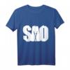 SAO Anime T-Shirt mit 2 gekreuzten Schwertern – Perfektes Geschenk für Anime- und Otaku-Fans für Weihnachten, Ostern, Geburtstage und mehr
