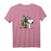 HapKitten Snoopy & Woodstock Christmas Tree T-Shirt - Lizenziertes Cartoon-Design für Geburtstags- und Weihnachtsgeschenke