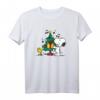 HapKitten Snoopy & Woodstock Christmas Tree T-Shirt - Lizenziertes Cartoon-Design für Geburtstags- und Weihnachtsgeschenke