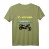 V-Strom T-Shirt - Klassisch geschnitten, doppelt genähter Saum für Motorsport- und Motorradfans