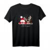 Cooles Weihnachtsmotiv 'Let it snow, Rentier Santa Schnee' T-Shirt – Perfekt als Geschenk für Familien, Freunde und Kinder zu Weihnachten