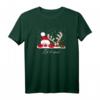 Cooles Weihnachtsmotiv 'Let it snow, Rentier Santa Schnee' T-Shirt – Perfekt als Geschenk für Familien, Freunde und Kinder zu Weihnachten