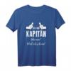 Ich Bin Kapitän Weil Ich Kann T-Shirt - Lustiges Berufskleidung Geschenk für Kollegen, Mitarbeiter & Chef zum Geburtstag, Weihnachten oder Jobwechsel