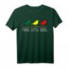 Three Little Birds | Reggae Musik T-Shirt mit Rastafari-Design & Jamaika Flagge – Perfekt für Reggae Fans & Vögel-Liebhaber