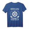 Coole Opas gehen Segeln T-Shirt - Originelles Opa Geschenk mit Segelboot-Motiv für passionierte Segler und Großväter