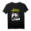 Elvis Presley Offizielles Lizenz T-Shirt - Klassisch geschnitten, doppelt genähter Saum, für Fans der Musiklegende