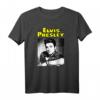 Elvis Presley Offizielles Lizenz T-Shirt - Klassisch geschnitten, doppelt genähter Saum, für Fans der Musiklegende