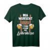 Lustiges Trachten T-Shirt Lederhose Passend für Oktoberfest & Volksfest - Bayrisches Herren T-Shirt mit Spruch für Wiesn & Kirtag
