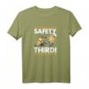 Despicable Me Minions Kevin & Stuart 'Safety Third' T-Shirt – Offiziell Lizenzierte Minions Bekleidung für Fans und Kinder