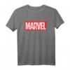 Marvel Logo Comics Super Heroes T-Shirt für Kinder und Erwachsene - Offizielles Marvel Merchandise mit Avengers und mehr