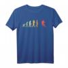 Retro Skifahren Evolution Geschenk für Skifahrer T-Shirt – Vintage Design für Pisten- und Slalomfans