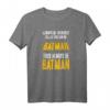 Batman Be Batman T-Shirt - Offizielles, lizenziertes Superhelden Shirt für Erwachsene, Kinder & Damen