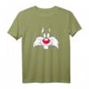 HapKitten Sylvester Face T-Shirt – Offizielles WB Cartoon Motiv für Erwachsene, Kinder & Frauen