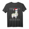 Lustiger Alpaca Christmas Tree Ugly Christmas Sweater für die ganze Familie – Humoriges Weihnachts-T-Shirt mit Lama-Motiv für Kinder, Erwachsene & Großeltern