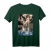 Heulender Baby Wolf Mond T-Shirt - Klassisches Design für Tierliebhaber und Wolf Fans