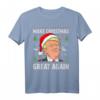 Make Christmas Great Again Lustiges Trump Ugly Christmas T-Shirt – Witziges Xmas Design mit Santa, Rentier & Schneeflocken für Amerikaner