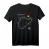 Nürburgring Nordschleife T-Shirt – Klassisch geschnitten, doppelt genähter Saum, ideal für Motorsportfans
