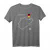 Nürburgring Nordschleife T-Shirt – Klassisch geschnitten, doppelt genähter Saum, ideal für Motorsportfans