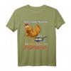 Hühnerliebhaber ich liebe Hühner, die kacken Frühstück T-Shirt – Lustiges Tiermotiv für Tierliebhaber, Geflügelzüchter & Landleben-Fans