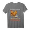 Hühnerliebhaber ich liebe Hühner, die kacken Frühstück T-Shirt – Lustiges Tiermotiv für Tierliebhaber, Geflügelzüchter & Landleben-Fans
