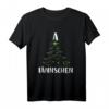 Lustiges Weihnachts T-Shirt mit Tannenbaum - Humorvolles Denglisch Design für Festtage, Kekse backen & Weihnachtsbummel