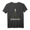 Lustiges Weihnachts T-Shirt mit Tannenbaum - Humorvolles Denglisch Design für Festtage, Kekse backen & Weihnachtsbummel