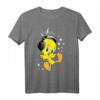 Kids Tweety Kopfhörer T-Shirt - Lustiges HapKitten Geschenk für Fans von Looney Tunes, Bugs Bunny & Co., perfekt für Kinder & Erwachsene