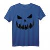 Halloween Kürbis Shirt Fasching Kostüm Orange Schwarz – Klassisch geschnittenes T-Shirt für Halloween und Fasching