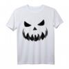 Halloween Kürbis Shirt Fasching Kostüm Orange Schwarz – Klassisch geschnittenes T-Shirt für Halloween und Fasching