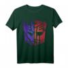 Transformers Decepticon Autobot Distressed Split Logo T-Shirt - Offizielles Vintage & Retro Merchandise für Fans