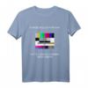 Testbild T-Shirt 80er 90er - Kurze Bildstörung, Lustiges Retro Outfit für 80er & 90er Jahre Partys & Vintage Pop Hits