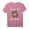 Hektik Ist Auch Keine Lösung - Lustiges T-Shirt für Morgenmuffel, Chiller und Büro-Kollegen