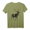 Rothirsch Hirsch für Jäger Jagd T-Shirt - Perfekt für Jäger, Förster & Naturfreunde