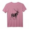 Rothirsch Hirsch für Jäger Jagd T-Shirt - Perfekt für Jäger, Förster & Naturfreunde