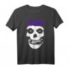 Misfits – Skull Purple Logo T-Shirt - Offizielles Merchandise für Fans, stylisches Punk-Rock T-Shirt für Männer, Frauen & Kinder